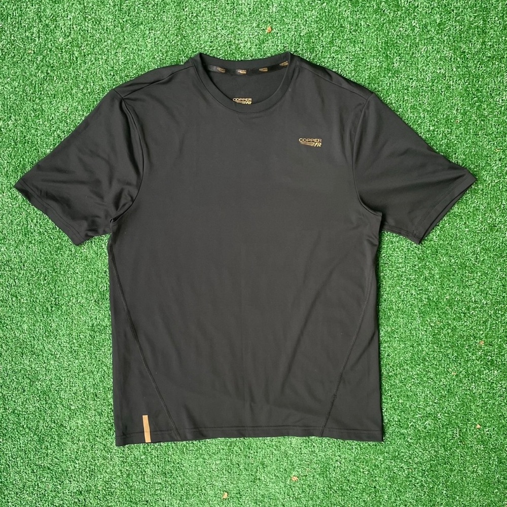 Men’s Black Performance Short Sleeve Shirt